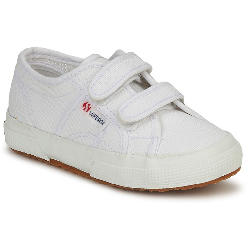 Schuhe Kinder Sneaker Low Superga 2750 STRAP Weiss