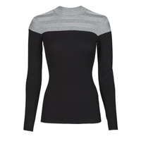 Kleidung Damen Pullover Morgan MICO Grau / Schwarz