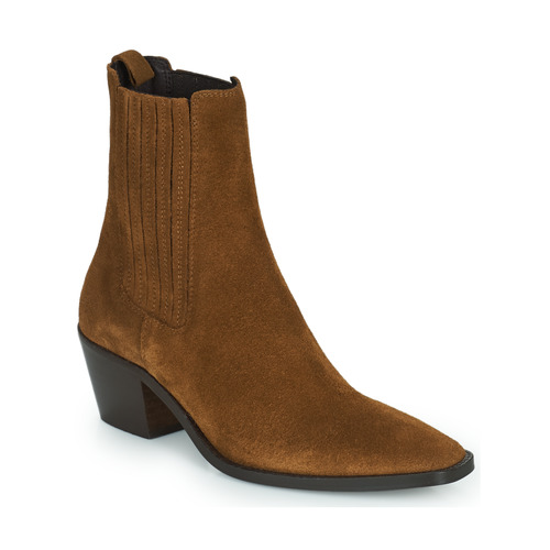 Schuhe Damen Low Boots Jonak BIRMAN Braun