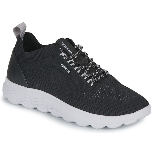 Schuhe Herren Sneaker Low Geox SPHERICA Schwarz