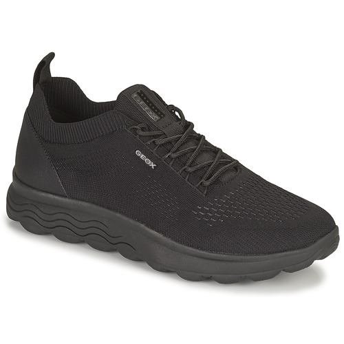 Schuhe Herren Sneaker Low Geox SPHERICA Schwarz