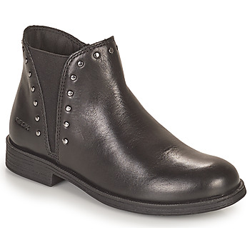 Schuhe Mädchen Boots Geox AGATO Schwarz