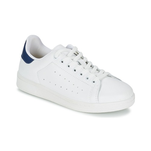 Schuhe Herren Sneaker Low Yurban SATURNA Weiss / Marine