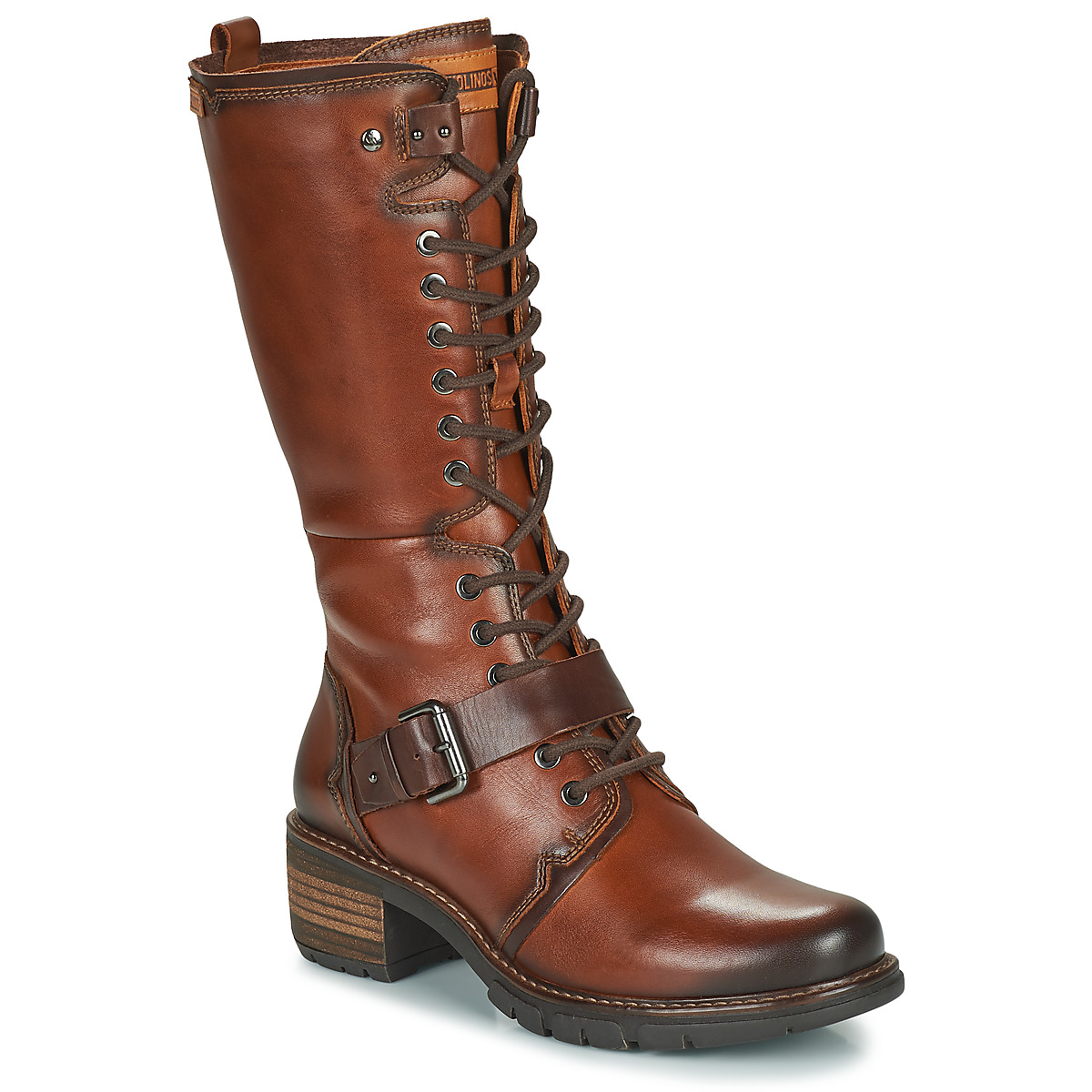 Schuhe Damen Klassische Stiefel Pikolinos SAN SEBASTIA Braun