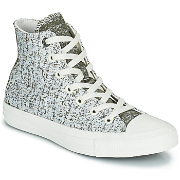 Schuhe Damen Sneaker High Converse CHUCK TAYLOR ALL STAR HYBRID TEXTURE HI Grau