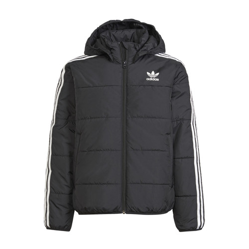 Kleidung Kinder Daunenjacken adidas Originals SOLITARE Schwarz