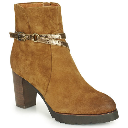 Schuhe Damen Low Boots Mam'Zelle UGA Camel