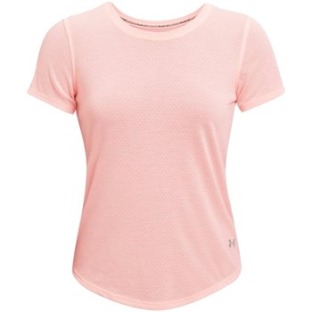 Kleidung Damen T-Shirts Under Armour Streaker Run Short Sleeve Rosa