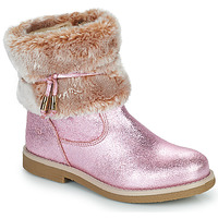 Schuhe Mädchen Boots Citrouille et Compagnie PAKRETTE Rosa