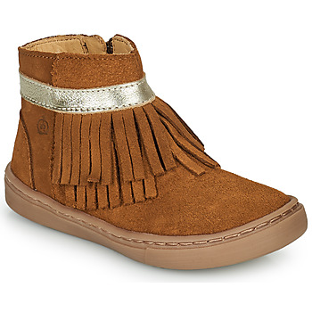 Schuhe Mädchen Boots Citrouille et Compagnie PIDO Camel