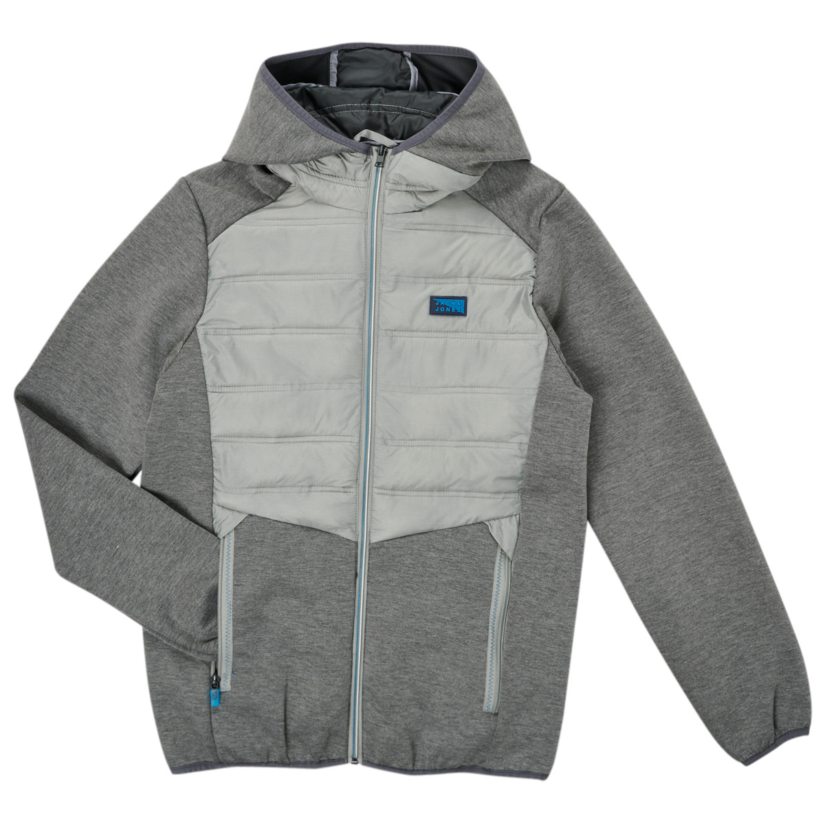 Kleidung Jungen Jacken Jack & Jones JCOTOBY HYBRID JACKET Grau