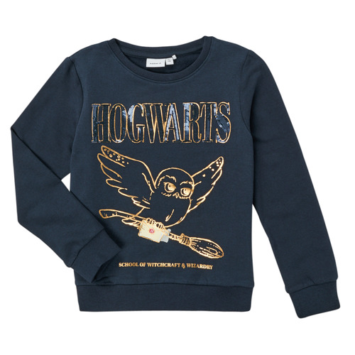 Kleidung Mädchen Sweatshirts Name it NKFHARRYPOTTER AXINE SWEAT Marine