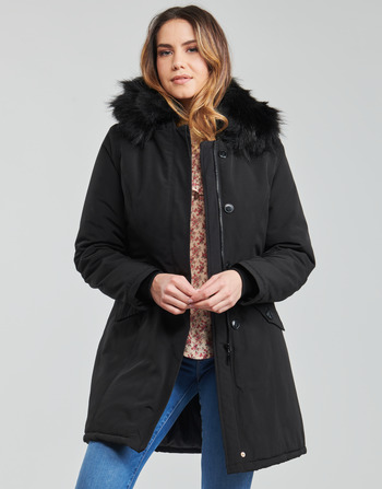 Kleidung Damen Parkas Betty London PAPAKA Schwarz