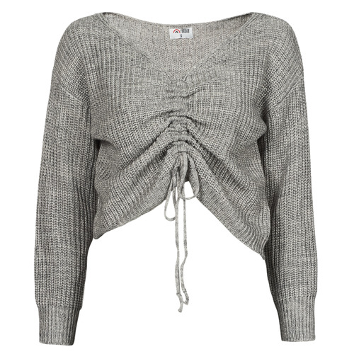 Kleidung Damen Pullover Yurban PAULA Grau