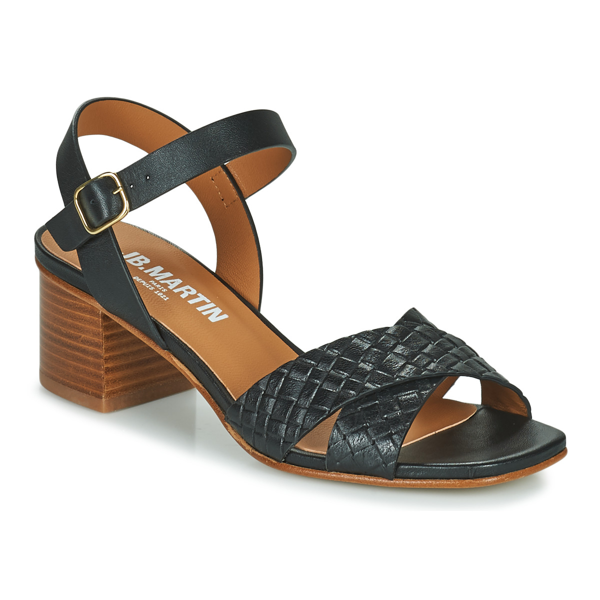 Schuhe Damen Sandalen / Sandaletten JB Martin ELISE Schwarz