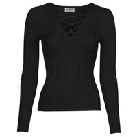 Kleidung Damen Pullover Yurban ASTEROPA Schwarz