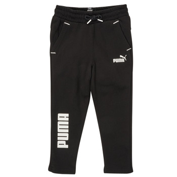 Kleidung Jungen Jogginghosen Puma PUMA POWER SWEATPANTS Schwarz