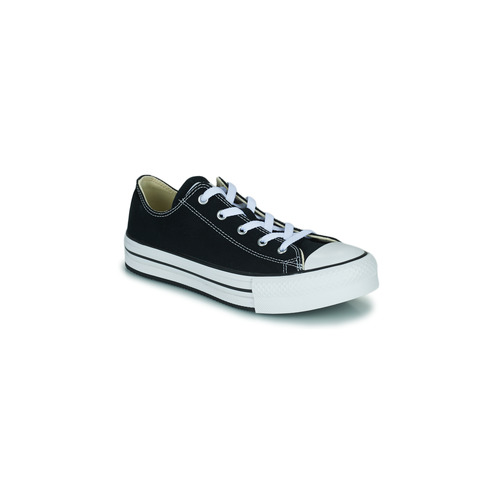 Schuhe Kinder Sneaker High Converse Chuck Taylor All Star EVA Lift Foundation Ox Schwarz