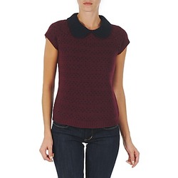 Kleidung Damen Pullover Manoush TOP CROCHET CUR Bordeaux