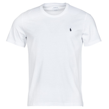 Kleidung Herren T-Shirts Polo Ralph Lauren SS CREW Weiss