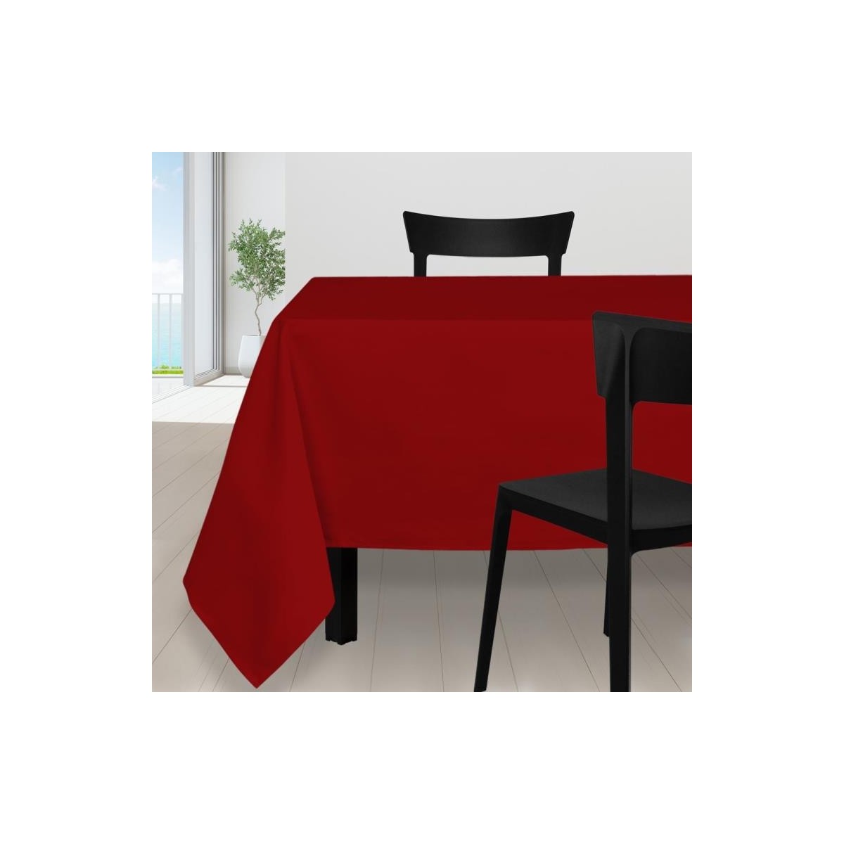 Home Tischdecke Soleil D'Ocre ALIX Rot