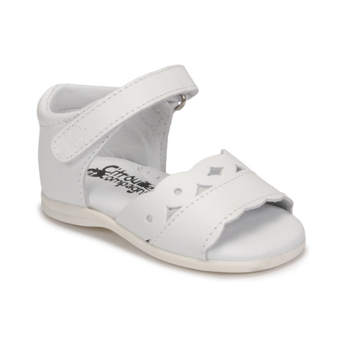 Schuhe Mädchen Sandalen / Sandaletten Citrouille et Compagnie NEW 21 Weiss