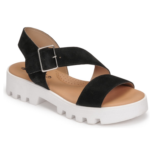 Schuhe Mädchen Sandalen / Sandaletten Citrouille et Compagnie PIPOTI Schwarz