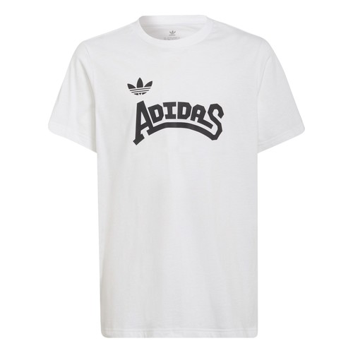 Kleidung Mädchen T-Shirts adidas Originals DENISE Weiss