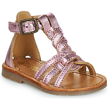 Schuhe Mädchen Sandalen / Sandaletten Citrouille et Compagnie GITANOLO Rosa