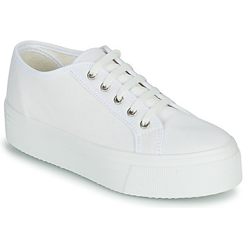 Schuhe Damen Sneaker Low Yurban JABELLE Weiss