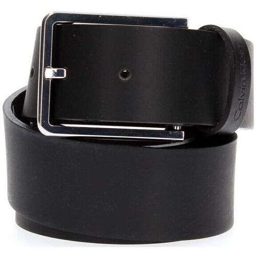 Accessoires Herren Gürtel Calvin Klein Jeans K50K504479 ESSENTIAL PLUS-001 BLACK Schwarz