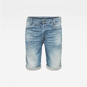 Kleidung Herren Shorts / Bermudas G-Star Raw D10064 8968 D-STAQ 3D SHORT-B171 VINTAGE STRIKING BLUE Blau