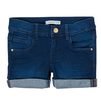 Kleidung Mädchen Shorts / Bermudas Name it NKFSALLI DNMTASIS Blau