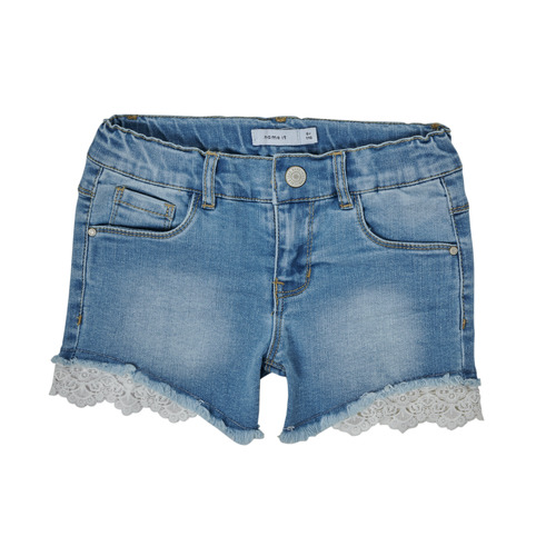 Kleidung Mädchen Shorts / Bermudas Name it NKFSALLI DNMTAHA Blau