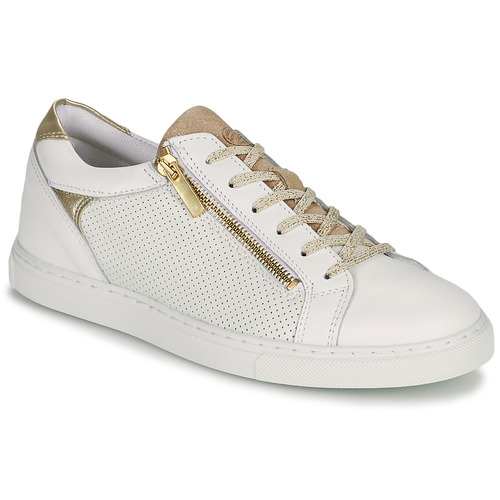 Schuhe Damen Sneaker Low Betty London SUNIE Weiss / Gold