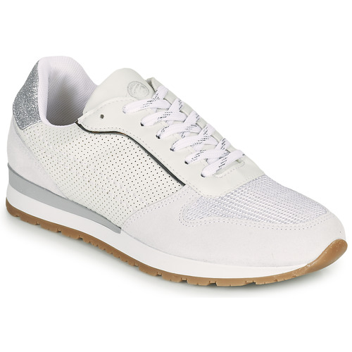 Schuhe Damen Sneaker Low Betty London ZELLIE Weiss / Grau