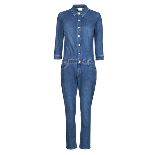 Kleidung Damen Overalls / Latzhosen Vila VIBARKAN Blau