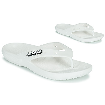 Schuhe Zehensandalen Crocs CLASSIC CROCS FLIP Weiss