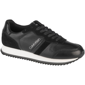 Schuhe Herren Sneaker Low Calvin Klein Jeans Low Top Lace Up Lth Schwarz