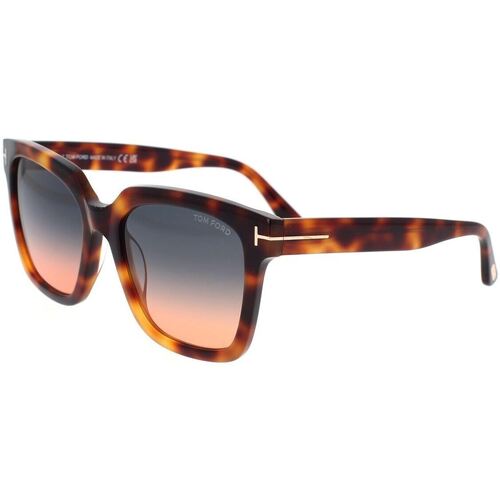 Uhren & Schmuck Sonnenbrillen Tom Ford Sonnenbrille FT0952 Selby 53P Braun