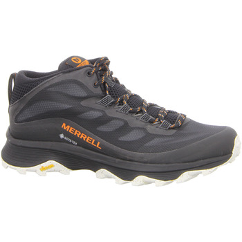 Schuhe Herren Fitness / Training Merrell Sportschuhe MOAB SPEED MID GTX J135409 Schwarz