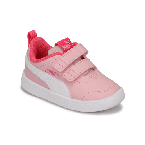 Schuhe Mädchen Sneaker Low Puma Courtflex v2 V Inf Rosa