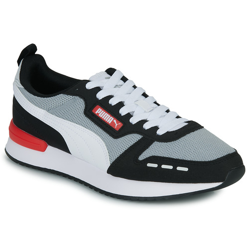 Schuhe Herren Sneaker Low Puma PUMA R78 Schwarz / Grau / Rot