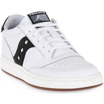 Schuhe Herren Sneaker Saucony 5 JAZZ COURT WHITE BLACK Weiss