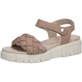 Schuhe Damen Sandalen / Sandaletten Caprice Sandaletten Sandalette 28256/334 Beige