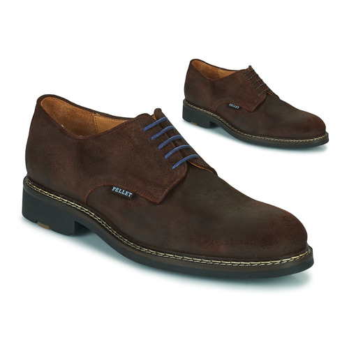 Schuhe Herren Derby-Schuhe Pellet Nautilus Grasgrün / Braun