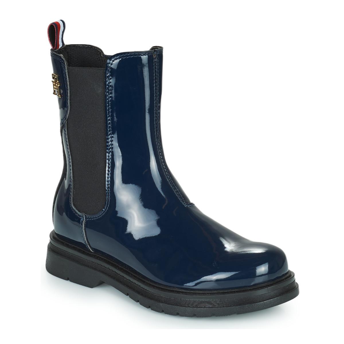 Schuhe Mädchen Boots Tommy Hilfiger  Schwarz