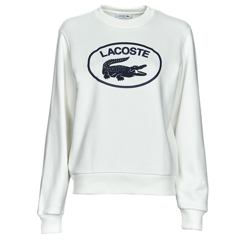 Kleidung Damen Sweatshirts Lacoste SF0342 Weiss