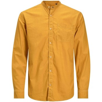 Kleidung Herren Langärmelige Hemden Jack & Jones 12202223 PRESTON-NARCISSUS Weiss