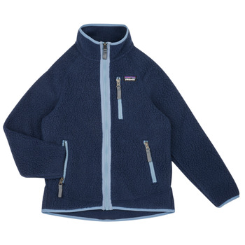 Kleidung Kinder Fleecepullover Patagonia RETRO PILE JACKET Marine